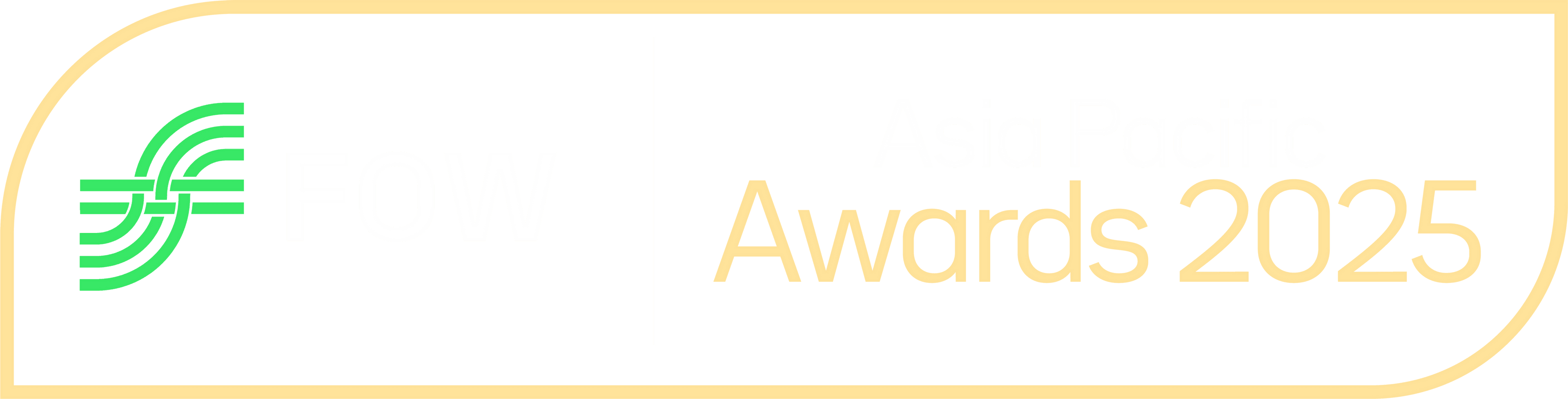 FOW Asia Pacific Awards 2025